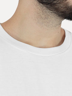 Camiseta Ellus Masculina Cotton Fine Easa Duocolor Branca