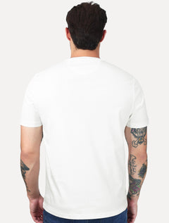 Camiseta Aramis Masculina Basic Silk Blend Modal Branca