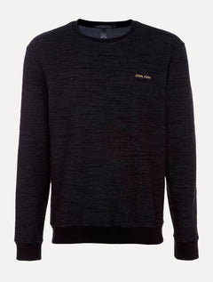 Blusa John John Masculina Reto Industry Logo Preta