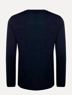 Suéter John John Masculino Tricot New Basic Azul Marinho