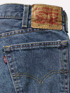Calça Levis Jeans Masculina 517 Slim Bootcut Azul Claro