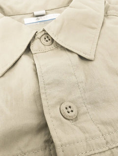 Camisa Columbia Silver Ridge II Fossil Cáqui Claro