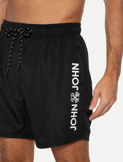 Short John John Masculino Glam Rock Preto