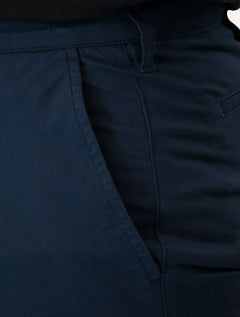 Bermuda Lacoste Masculina Sarja Slim Cotton Stretch Azul Marinho