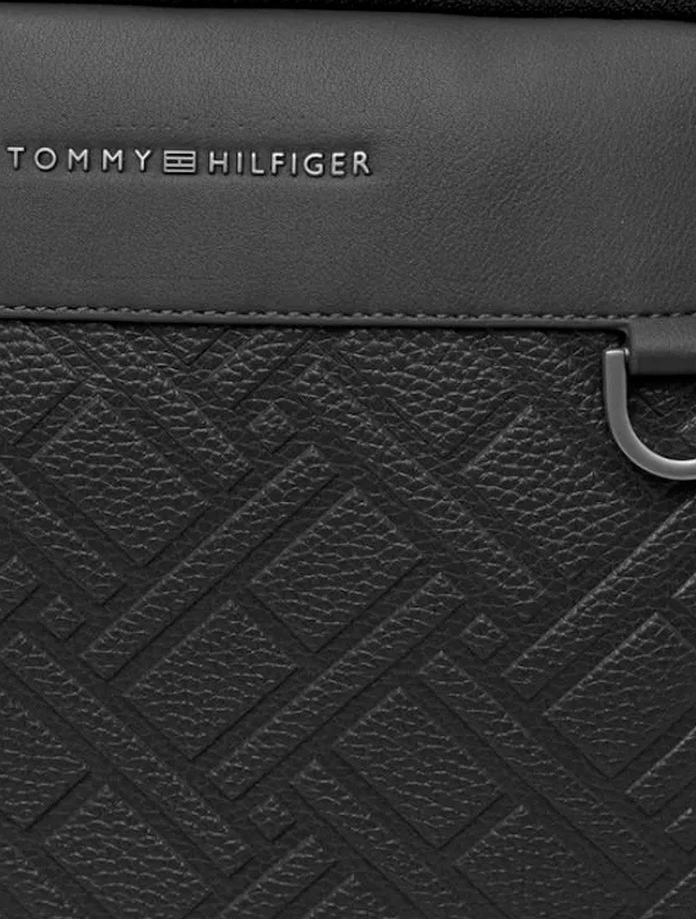 Mochila Tommy Hilfiger TH Flag Backpack Cinza Escuro