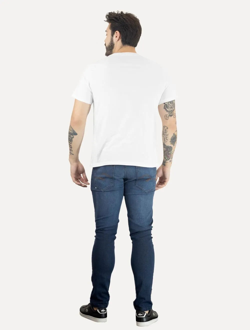 Camiseta Ellus Masculina Cotton Fine Originals Classic Rebel Soul Branca