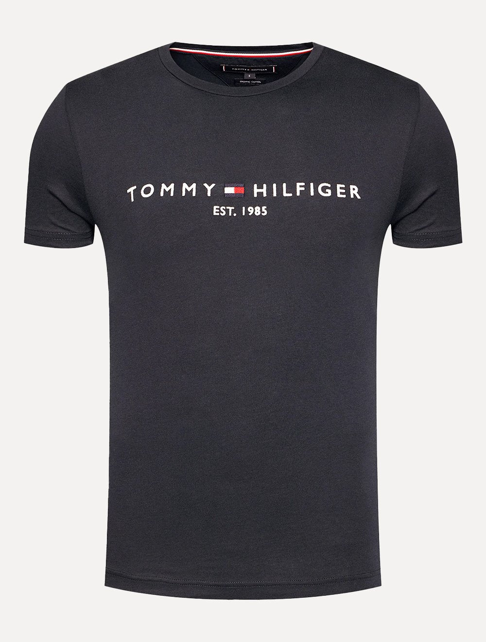 Camiseta Tommy Hilfiger | Masculina Core Logo Tee Azul Marinho