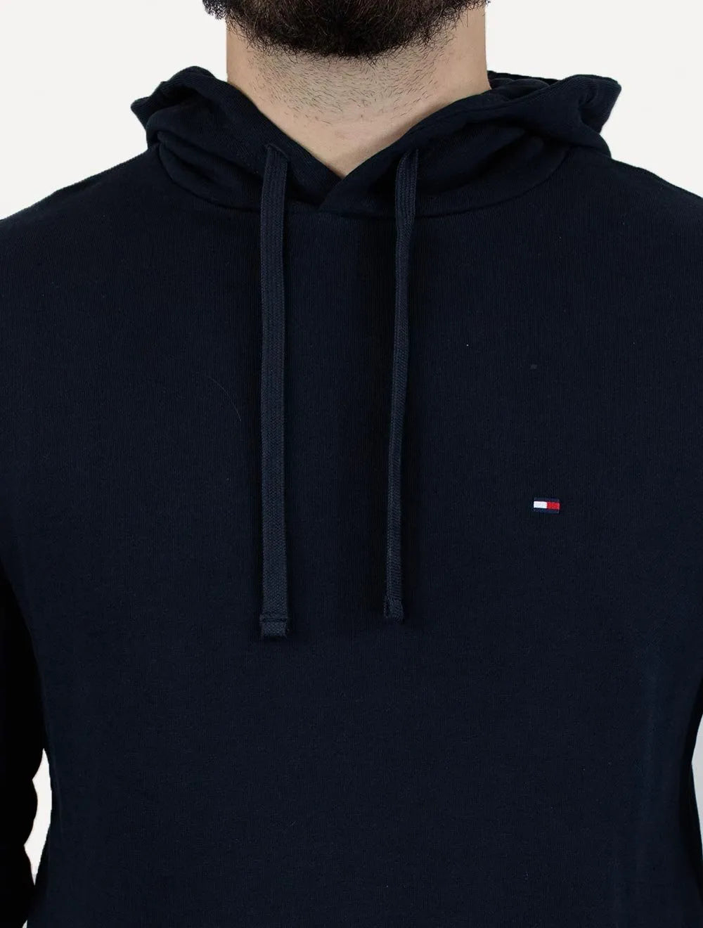 Moletom Tommy Hilfiger Masculino Essential Terry Hoody Azul Marinho