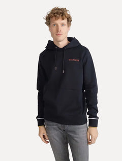 Moletom Tommy Hilfiger Masculino Hoody Brand Love Azul Marinho