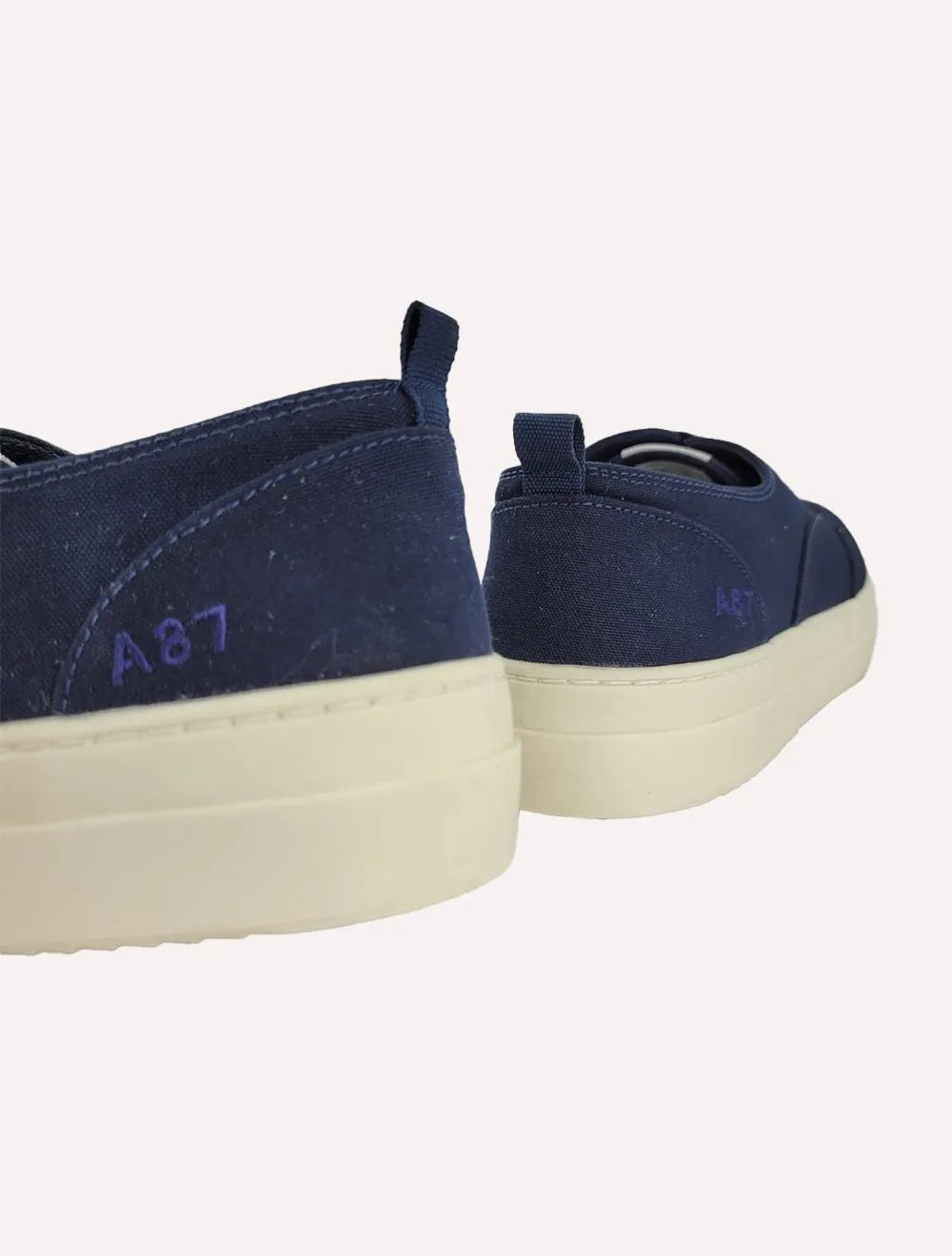 Tênis Aeropostale Masculino Casual Lona Baixo A87 Bordado Azul Marinho