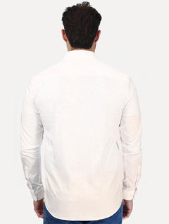 Camisa K&J Black Masculina Malha Travel Pack Tech Poliflex Off White