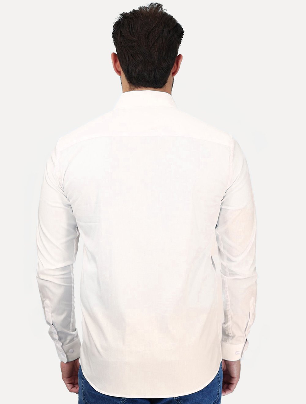 Camisa K&J Black Masculina Malha Travel Pack Tech Poliflex Off White