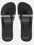 Chinelo Reserva Masculino Watercolor Stripe Preto