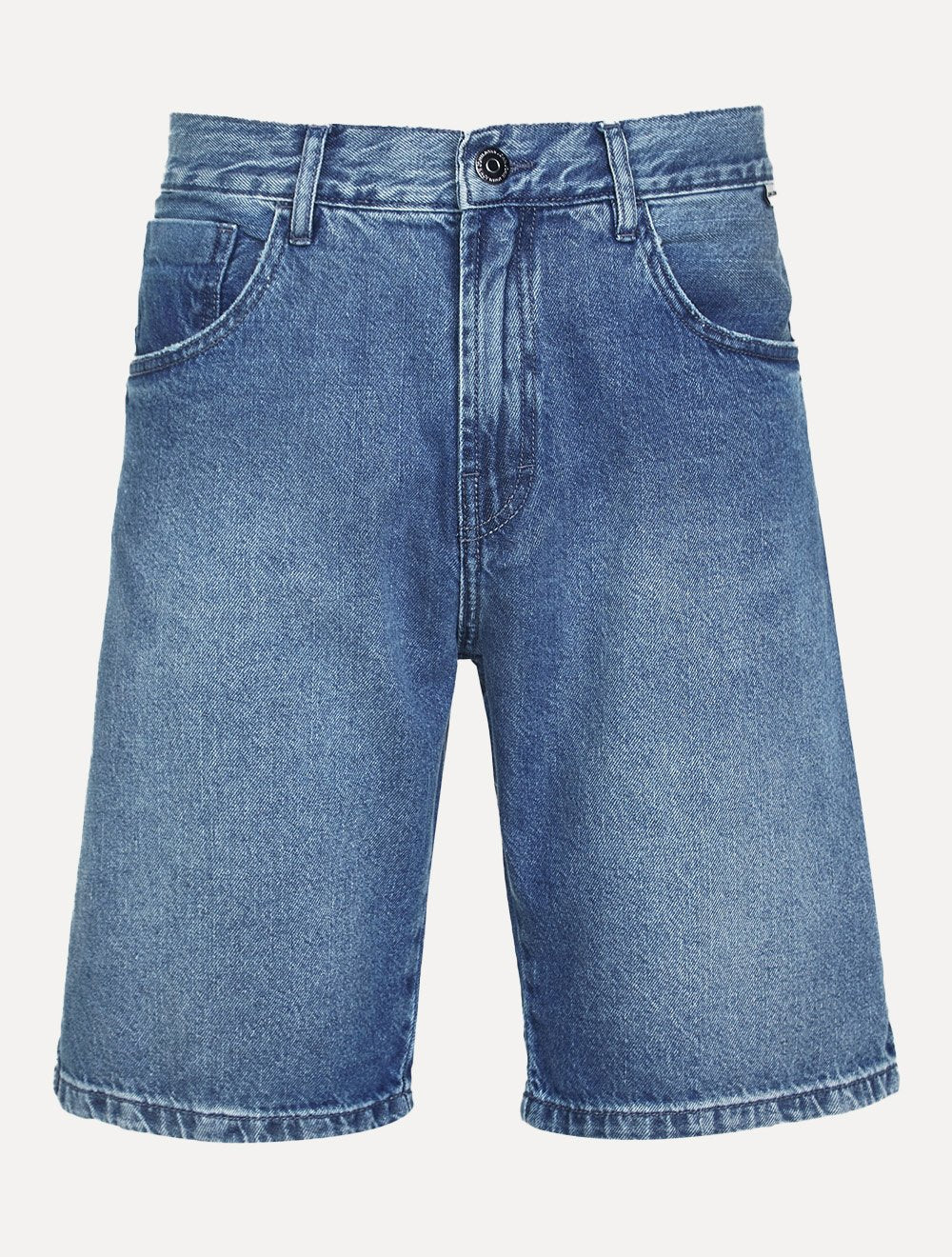 Bermuda John John Jeans Masculina Regular Belize Azul Médio
