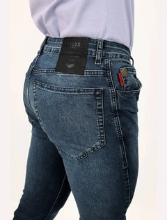 Calça Ellus Jeans Masculina Skinny First Blue Azul Médio