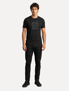 Camiseta John John Masculina Slim Fit Haze Preta