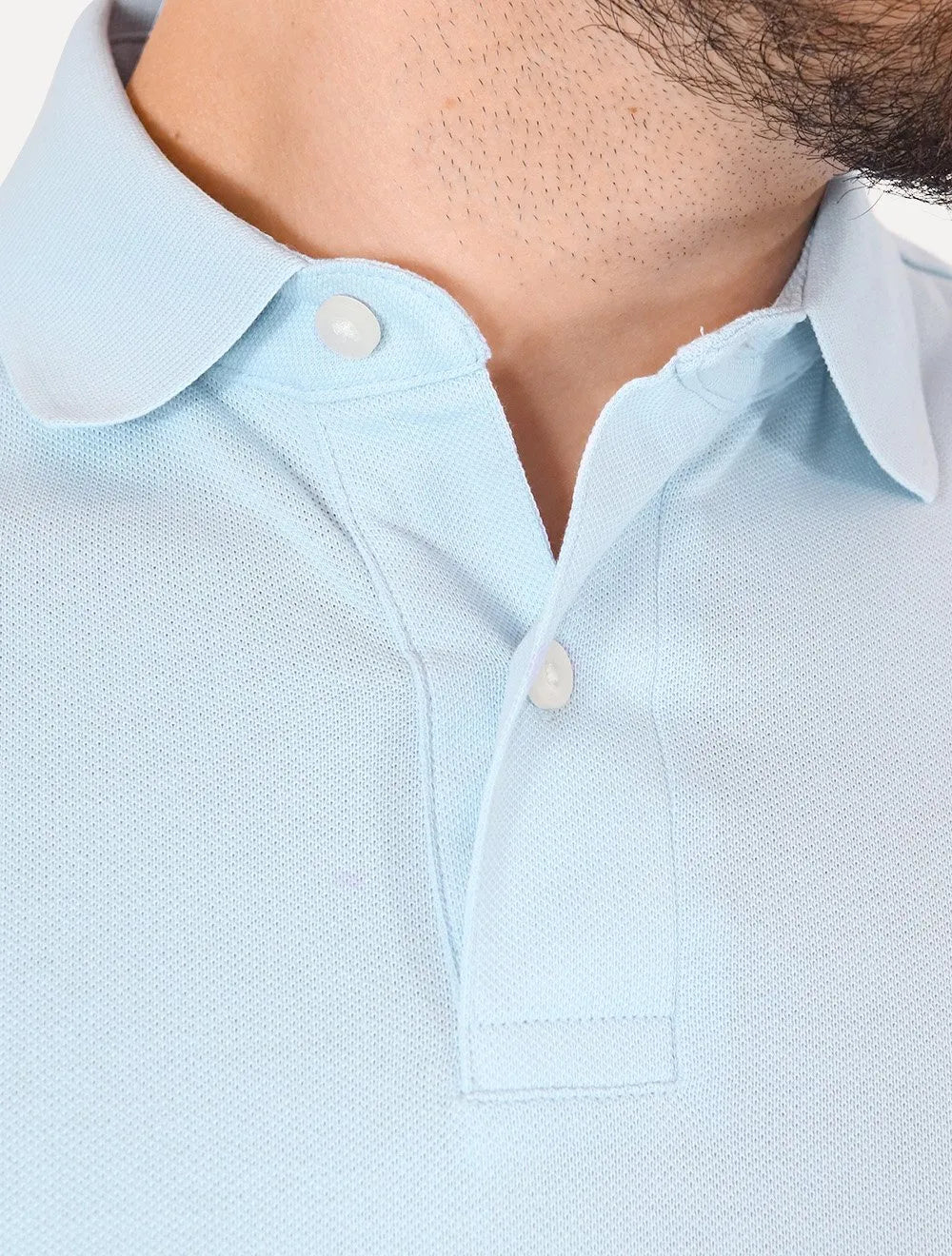 Polo Tommy Hilfiger Masculina Regular Piquet 1985 Azul Céu