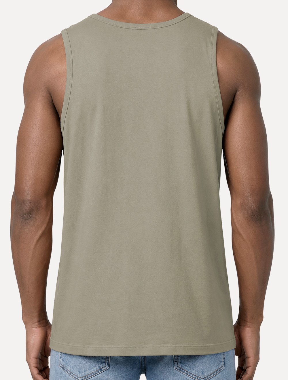 Regata Calvin Klein Swimwear Masculina Classic Cáqui
