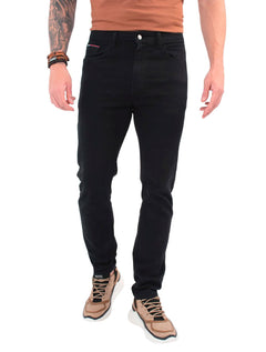 Calça Tommy Jeans Masculina Slim Scanton Preta