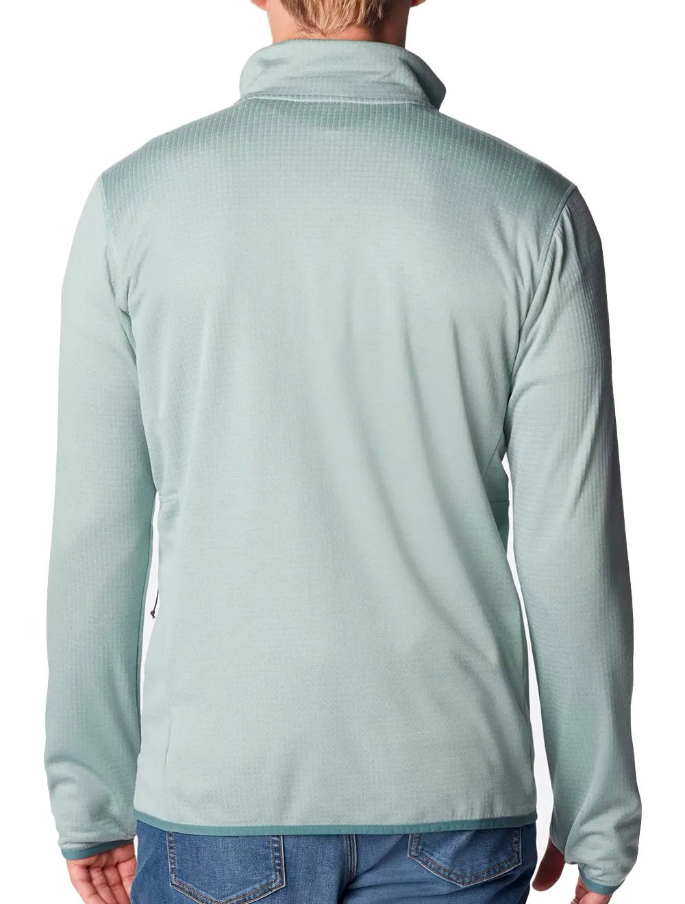 Jaqueta Columbia Fleece Park View Full Zip Verde Claro