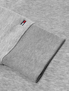Moletom Tommy Hilfiger Masculino Track Graphic Half Zip Cinza Mescla