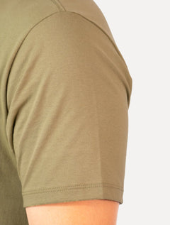 Camiseta John John Masculina Regular New Divided Verde Oliva