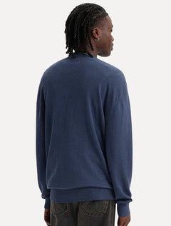 Suéter Levis Masculino Crewneck Red Tab Azul Marinho