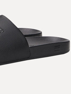 Chinelo Tommy Hilfiger Print Tumble Pool Slide Preto