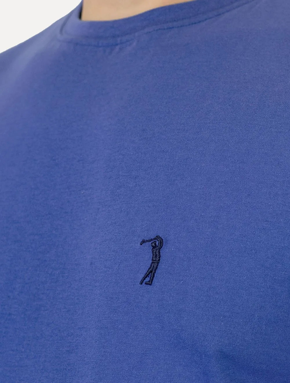 Camiseta Aleatory Masculina Navy Icon Eletric Azul Índigo