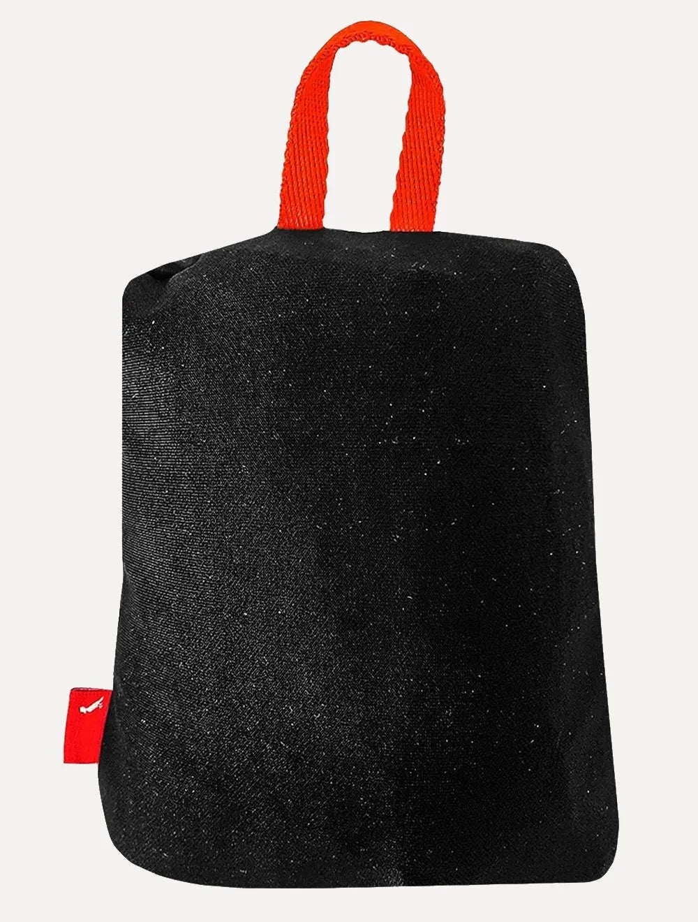 Mochila Reserva Nylon Dobrável Pocket Preta/Laranja