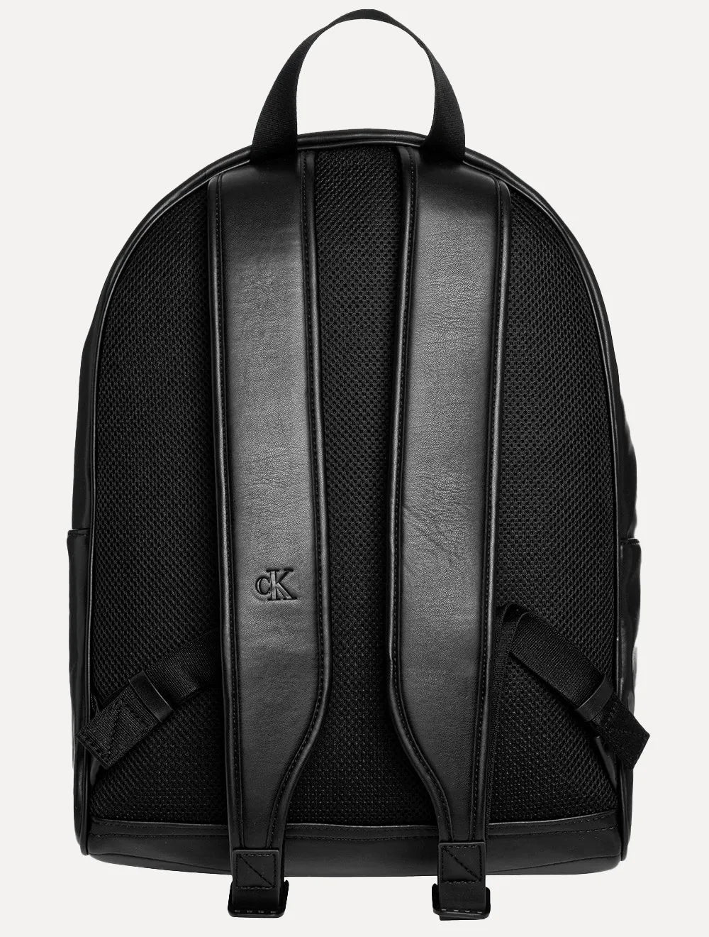 Mochila Calvin Klein Masculina Front Re Issue Logo Preta