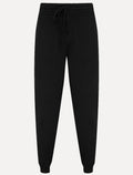 Calça John John Masculina Moletom Patch Preta