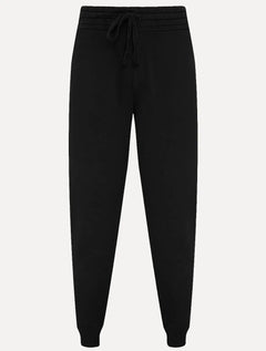 Calça John John Masculina Moletom Patch Preta