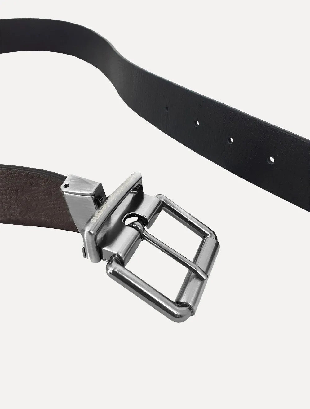 Cinto Calvin Klein Jeans Masculino Double Face Preto
