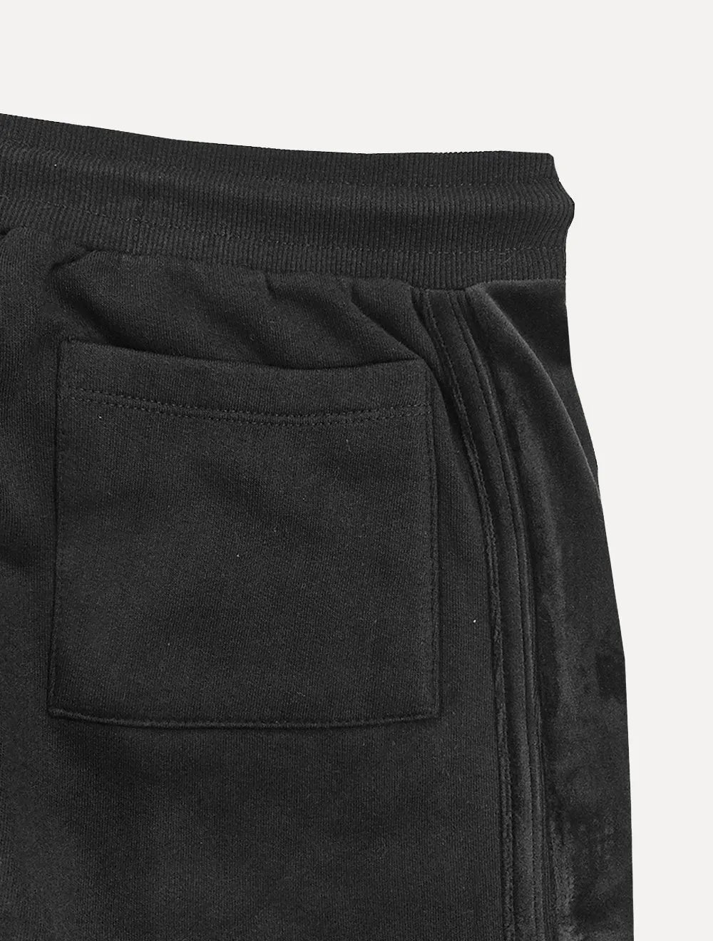 Calça John John Masculina Moletom Vip Suede Preta