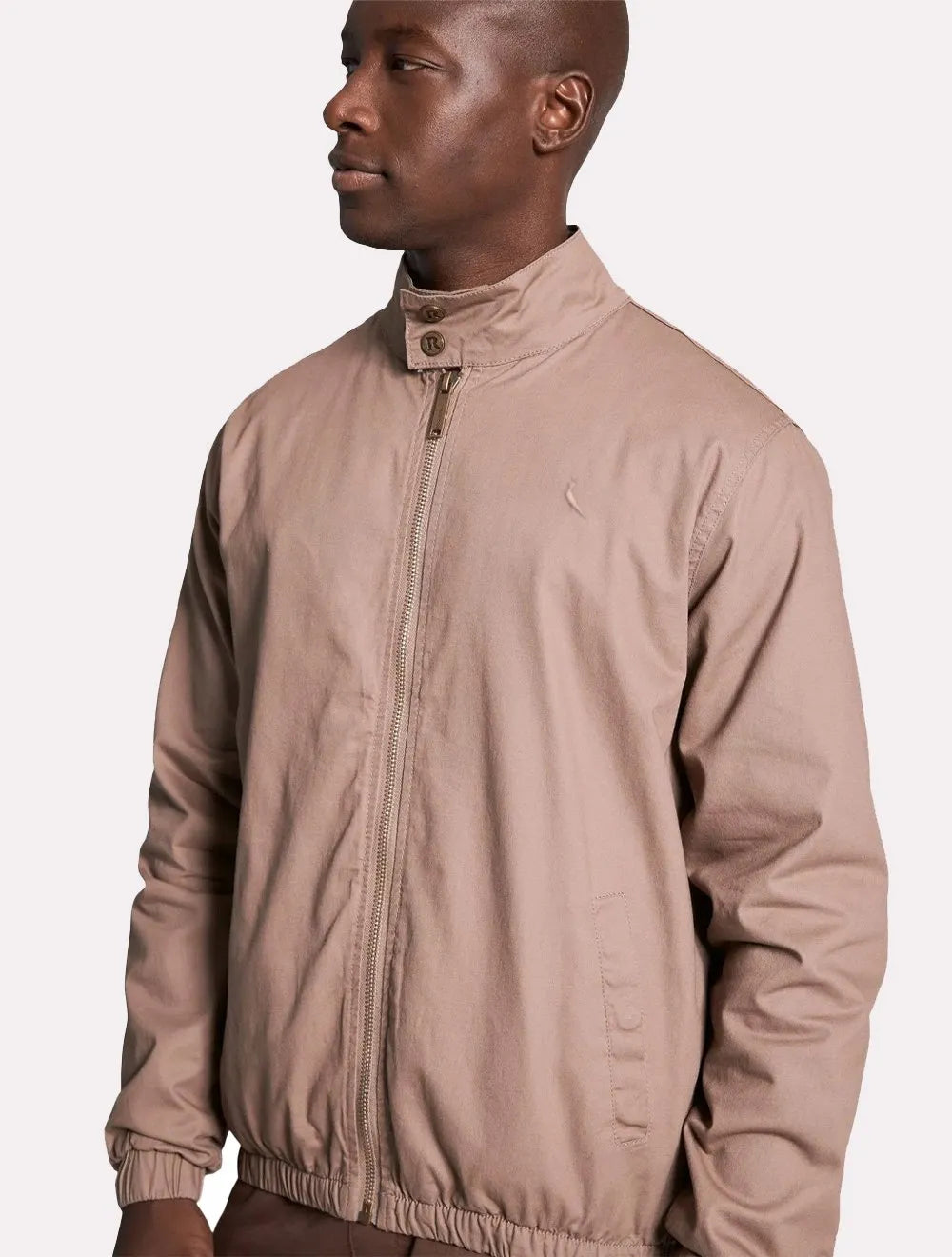 Jaqueta Reserva Masculina Casual Sarja Cáqui