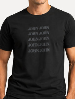 Camiseta John John Masculina Slim Fit Haze Preta