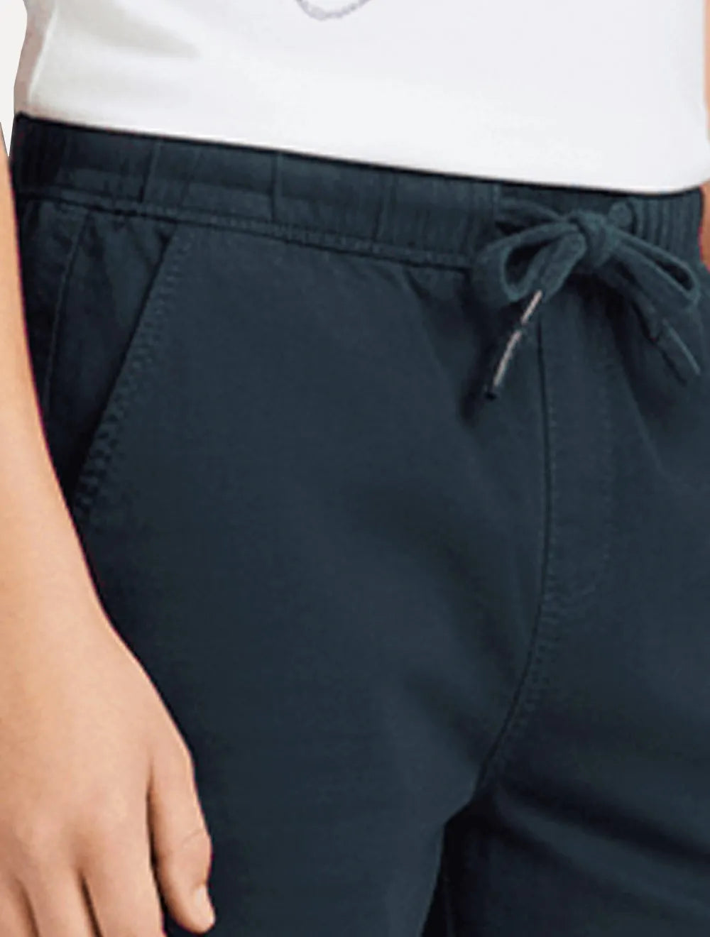 Bermuda Calvin Klein Infantil Color Curta Paper Azul Marinho