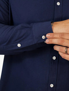 Camisa Original Penguin Masculina Regular Flanela Azul Marinho