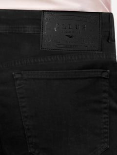 Calça Ellus Masculina Sarja Slim Color Twill Power Preta