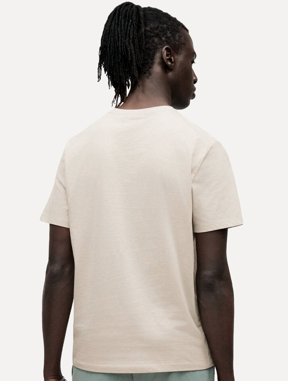 Camiseta Calvin Klein Masculina Big Logo Cáqui