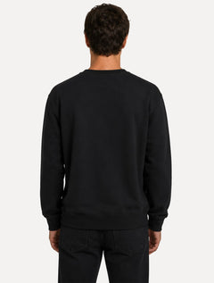 Moletom Ellus Masculino Crewneck Fleece New Future Preto