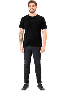 Camiseta Ellus Masculina Cotton Pima Deluxe Classic Preta