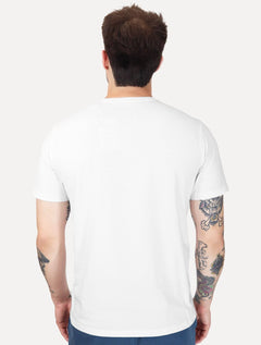 Camiseta Dudalina Masculina Basic Essential Light Icon Branca