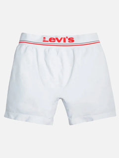 Cueca Levis Boxer Brief Seasonal Plain Preta/Branca Pack 2UN