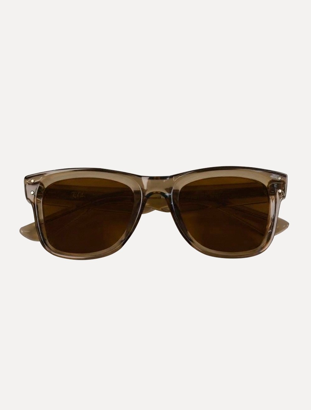 Óculos de Sol Reserva Masculino Wayfarer Brown Lens Marrom