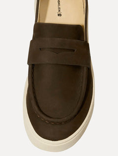 Tênis Osklen Masculino Slip On Soho Black Sole Marrom Café