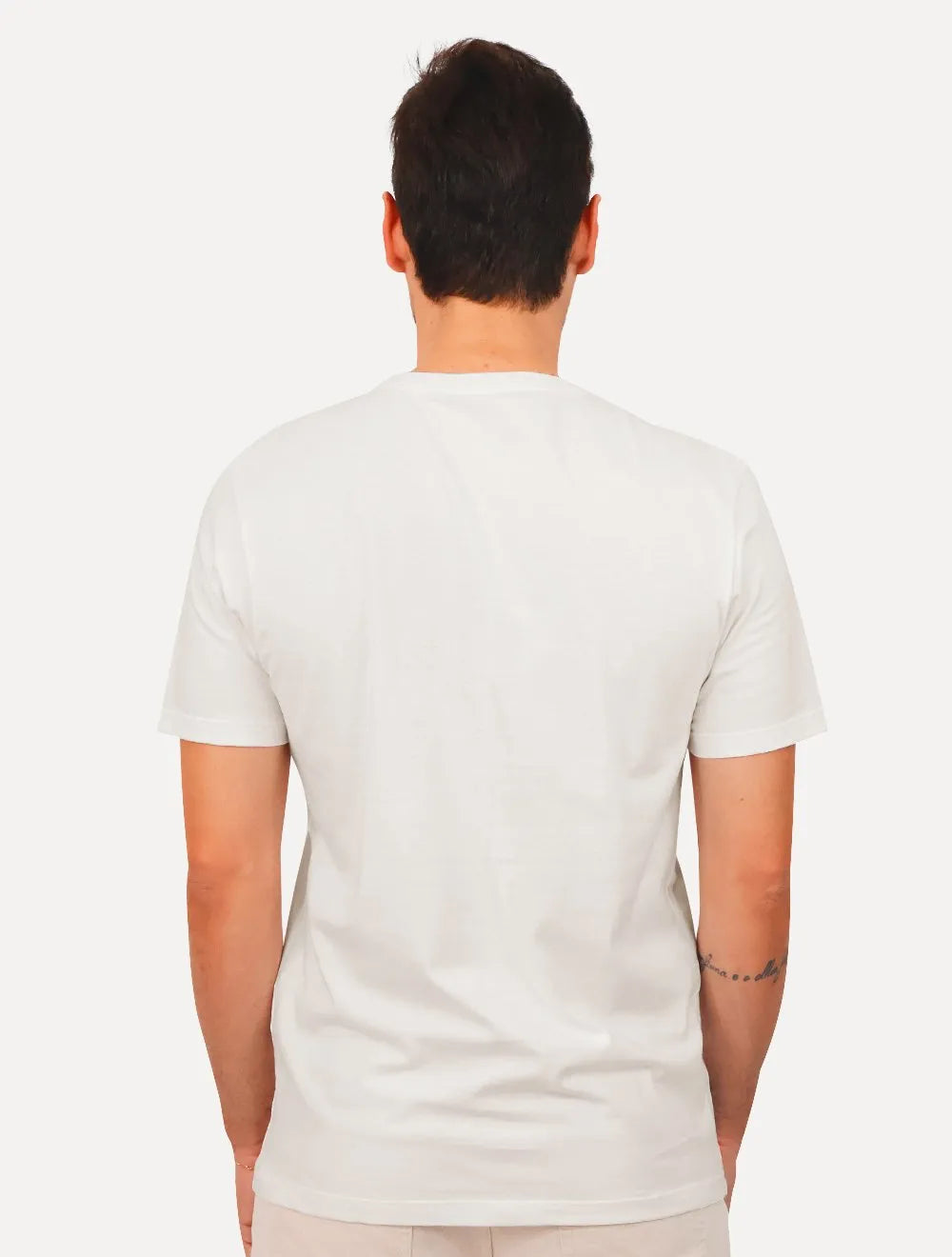 Camiseta John John Masculina Regular City Map Off-White