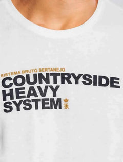 Camiseta Sergio K Masculina Countryside System Branca