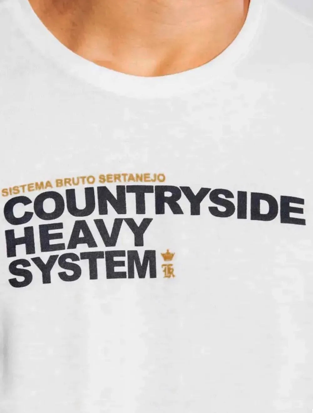 Camiseta Sergio K Masculina Countryside System Branca